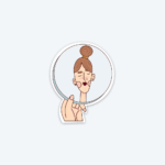 استیکر Nicegirl 01 - تصویر 2